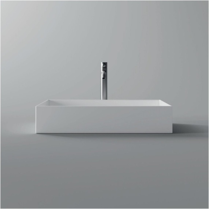 Mounted on the countertop washbasin ALICE CERAMICA Hide 600 x 400 (Choice of various feathers)