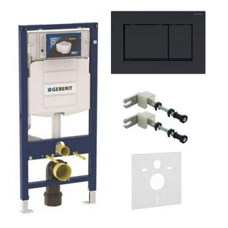 Potinkinis WC rėmo rinkiniai GEBERIT Duofix (4 in 1)