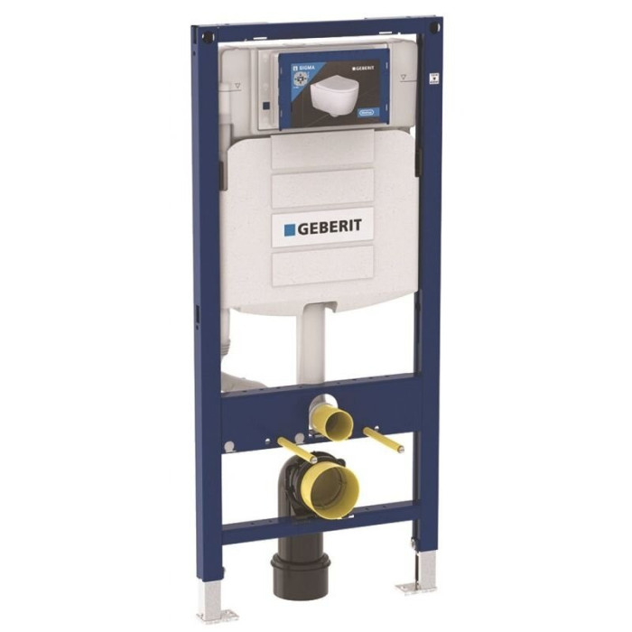 Seina sisse WC raami komplektid GEBERIT Duofix (4 in 1)
