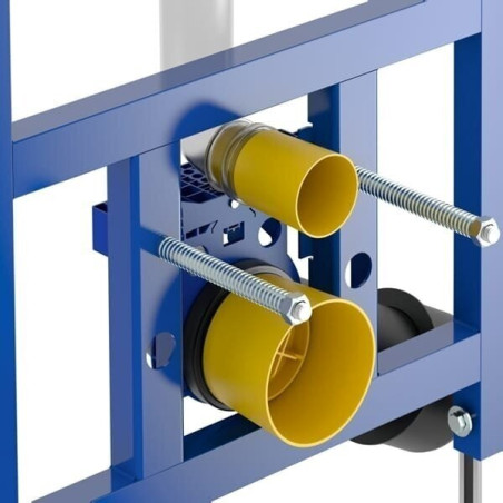 Pre-wall WC frame (4 in 1 Black) is a toilet kit villeroy & boch subway 2.0 with cramic plus coating is soft close cover
