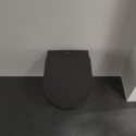 Pre-wall WC frame (4 in 1 Black) is a toilet kit villeroy & boch subway 2.0 with cramic plus coating is soft close cover