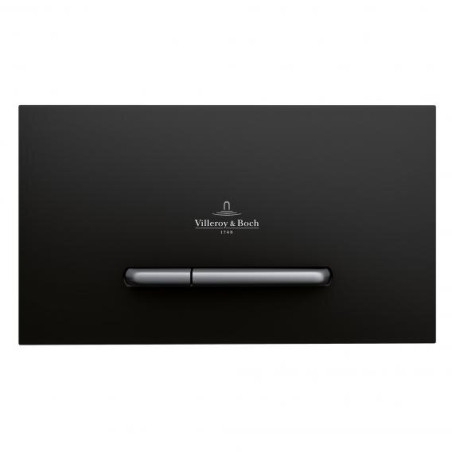 Flush plate VILLEROY & BOCH 300S black-matte, 922169AN