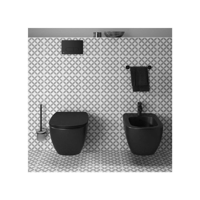 Vandens nuleidimo plokštelė IDEAL STANDARD Oleas M2 juoda-matinė, R0115A6