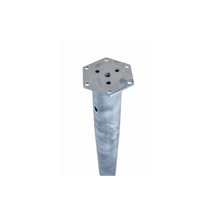Kruvikeeratav hunnik plaadiga M68 x 800 mm (M12 HDG)