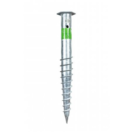 Skrūvpāļi ar plāksni M68 (120) x 1300 mm (M14 HDG)