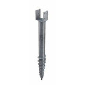 Screw screw pile with plate U70 (100) x 685 mm