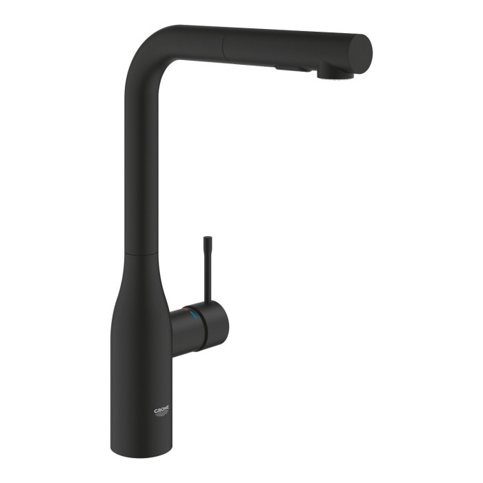 Virtuvės (plautuvės) maišytuvas su ištraukiama žarnele GROHE Essence, 30504KF0