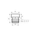 Vacuum valve WAVIN Mini Vent 75-110, 4065752