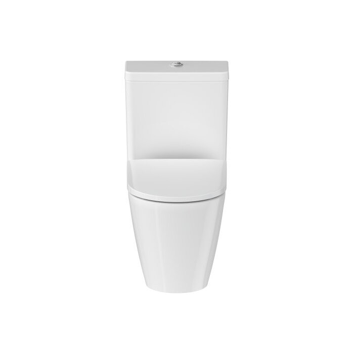 Built-in toilet DURAVIT D-Neo Rimless with a slowly descending lid