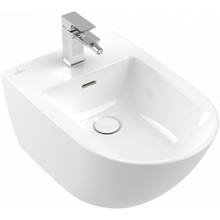 Apturēts bidē VILLEROY & BOCH Subway 3.0, ar keramikas plus pārklājumu, 447000R1