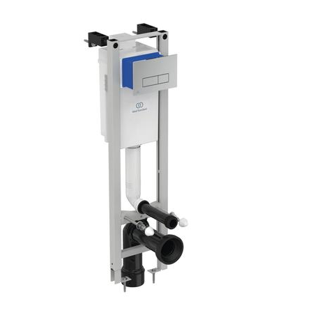 Pre-walled WC frame with chrome button IDEAL STANDARD ProSys 30 cm (3 in 1), E2332AA