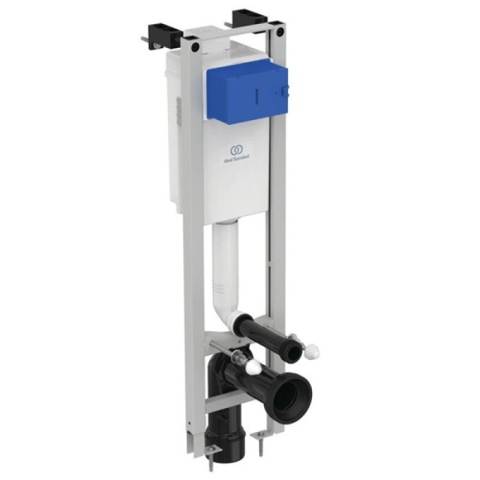 Potinkinis WC rėmas su chromuotu mygtuku IDEAL STANDARD ProSys 30 cm (3 in 1), E2332AA