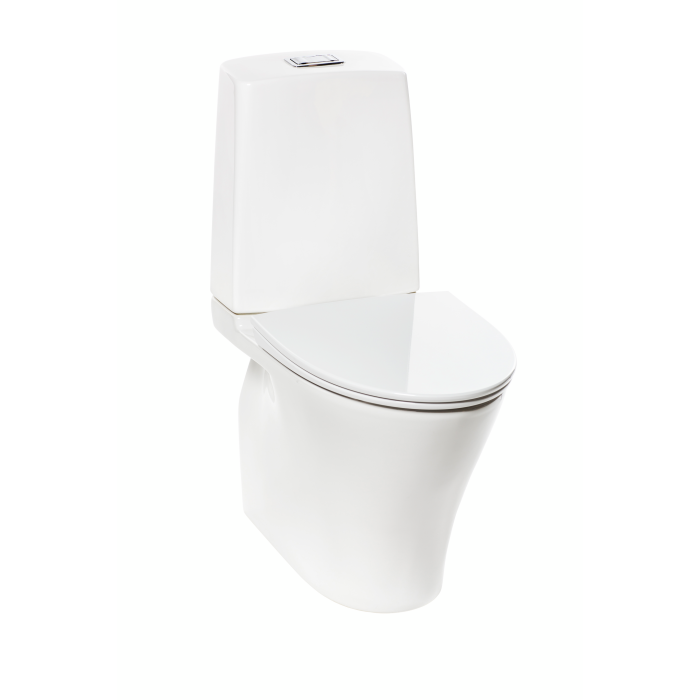 Built-in toilet IDO Glow 64 Rimless with slow-descending lid