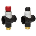 Adjustable underfloor heating collector WAVIN 1 ring without flow meters, 3052724
