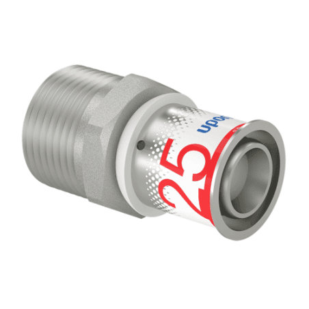 Pistik metallist UPONOR S-Press PLUS 25 x 1"" väliskülg