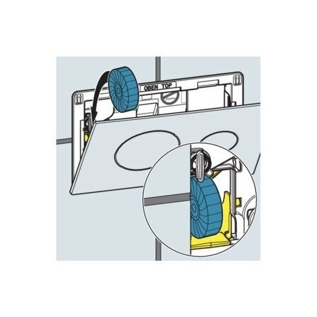 Rėmelis WC bakelių tabletėms VIEGA Prevista, 773366