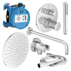 Seina sisse paigaldatav dušisüsteem IDEAL STANDARD Ceratherm 100, A7573AA