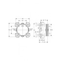 Скрытая душевая система IDEAL STANDARD Ceratherm 100, A7573AA