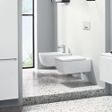 Pakabinamas WC puodas VILLEROY & BOCH Memento 2.0 DirectFlush su storu lėtaeigiu dangčiu, su Ceramic Plus danga