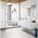 Pakabinamas WC puodas VILLEROY & BOCH Memento 2.0 DirectFlush su storu lėtaeigiu dangčiu, su Ceramic Plus danga