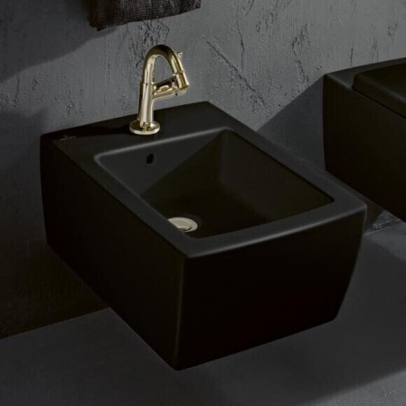Suspended Bidet VILLEROY & BOCH Memento 2.0 with Ebony Ceramic Plus Coating