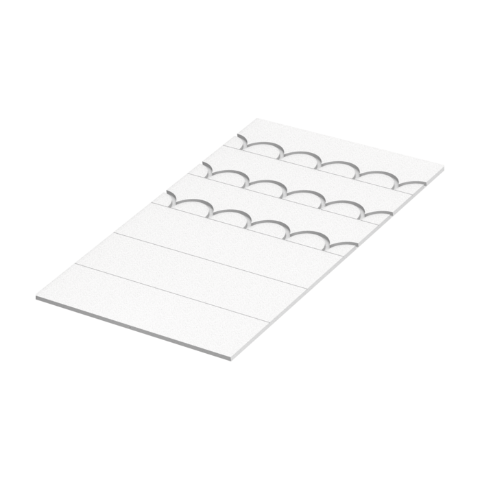 Universal mounting plate without aluminum reflector TECEfloor 16 mm, 77520002