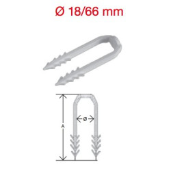 Pins for plate UPONOR 66 mm (200 pcs