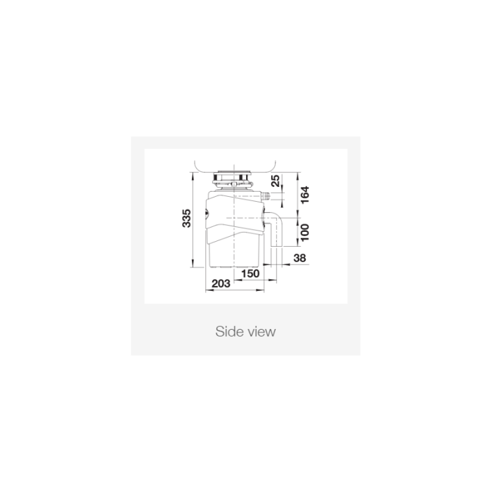 Food waste shredder BLANCO FWD Max 526648