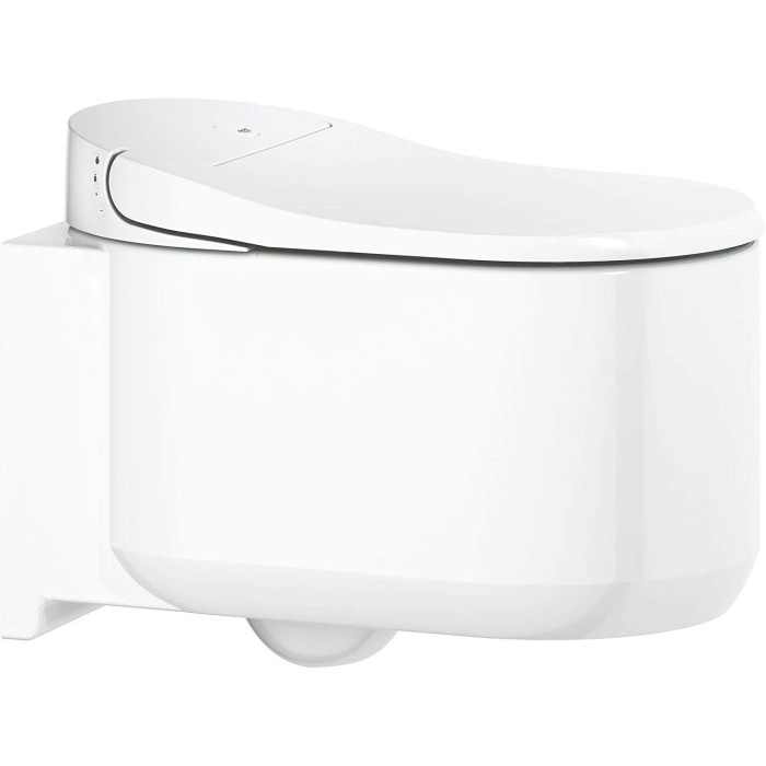 Pre-wall WC frame (5 in 1) is a smart suspended toilet GROHE Sensia Arena Rimless with bidet