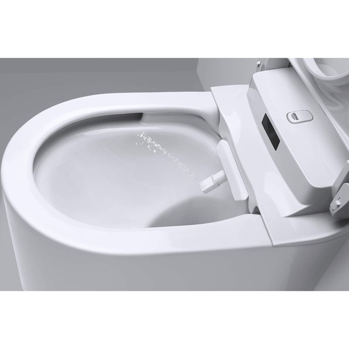 Pre-wall WC frame (5 in 1) is a smart suspended toilet GROHE Sensia Arena Rimless with bidet