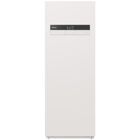 K тепловой насос воздух - вода последнего поколения 5 кВт PANASONIC Aquarea со встроенным котлом 185 л, однофазный