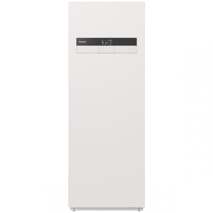 K тепловой насос воздух - вода последнего поколения 7 кВт PANASONIC Aquarea со встроенным котлом 185 л, однофазный