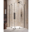 Душ RADAWAY Furo Black KDD (Выбор различных размеров)