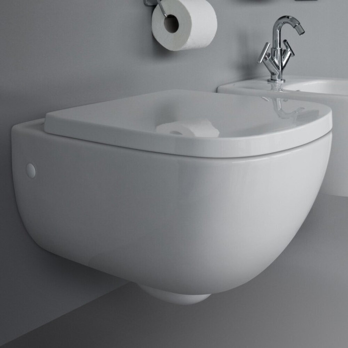 Suspended toilet LAUFEN Palomba Rimless with Slowclose lid