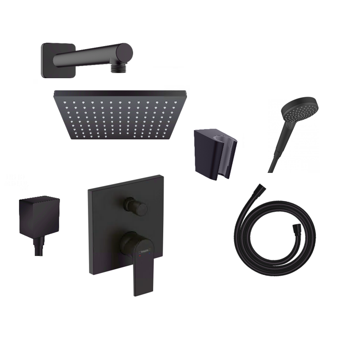 Настенные душевые комплекты HANSGROHE Vernis Shape 230