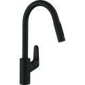Kitchennis (izlietnes) maisītājs ar ievelkamu knābi HANSGROHE Focus, 31815670