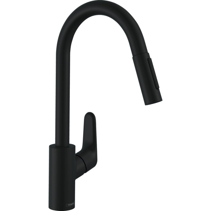 Kitchennis (valamu) segisti sissetõmmatava nokaga HANSGROHE Focus, 31815670