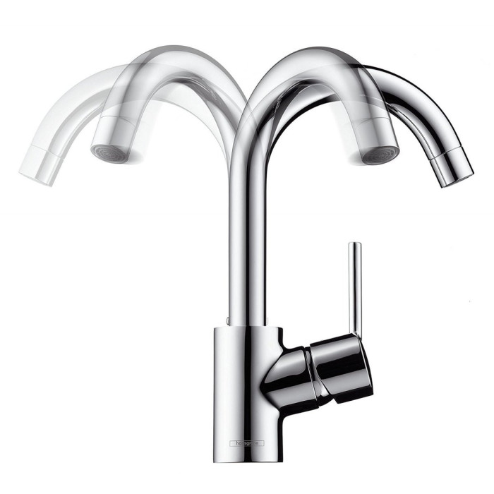 Kitchennis (valamu) segisti sissetõmmatava nokaga HANSGROHE Focus, 31815670