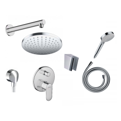 Dušas komplekti pirms sienas HANSGROHE Vernis Shape 200