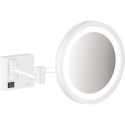 Shaving mirror with LED bulb HANSGROHE AddStoris, 41790700