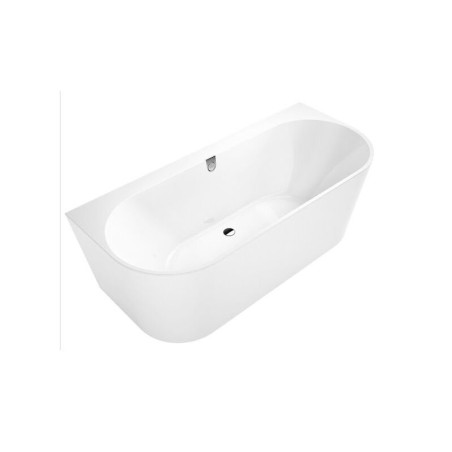 Taisnstūrveida vanna pret sienu VILLEROY & BOSH Oberon 2.0 no Quaryl materiāla 800 x 1800 mm