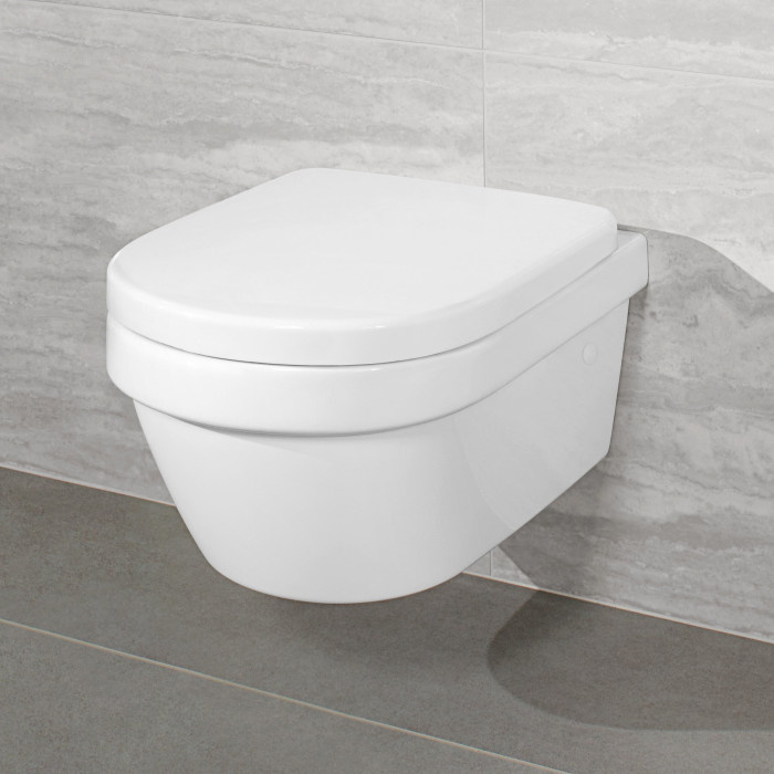 Подвесной унитаз VILLEROY & BOCH Architectura, безободочный 4694HR01