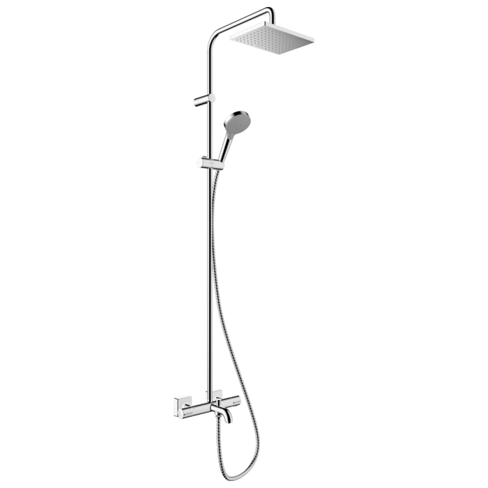 Termostaatdušisüsteem nokaga vannile HANSGROHE Vernis Shape 230, 26098000