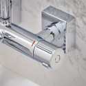 Thermostatic shower system with beak for bath HANSGROHE Vernis Shape 230, 26098000