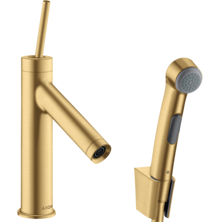 Izlietnes jaucējkrāns ar bidē dušu HANSGROHE Axor Starck 90, 10300250
