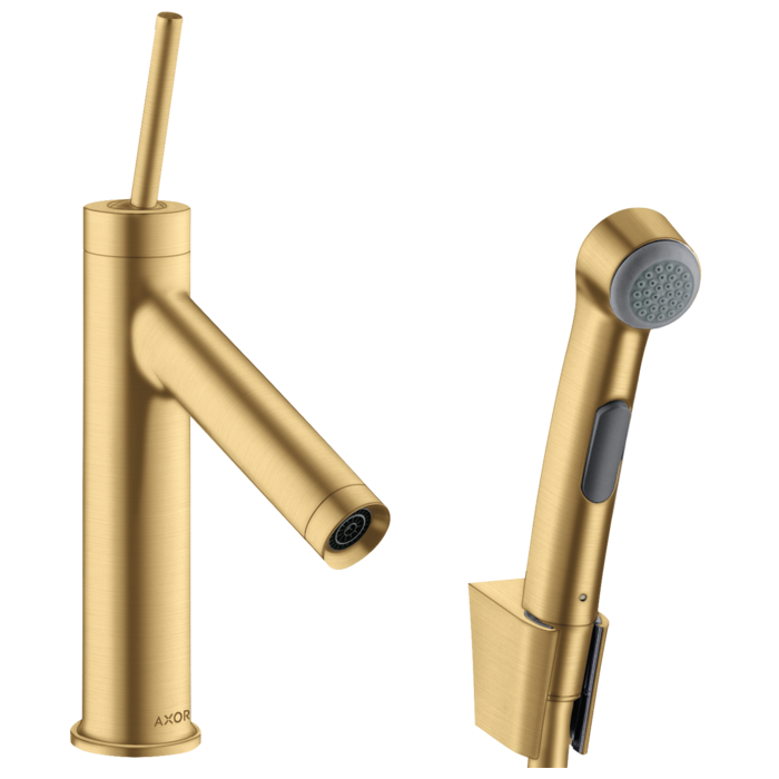 Washbasin faucet with bidet shower HANSGROHE Axor Starck 90, 10300250
