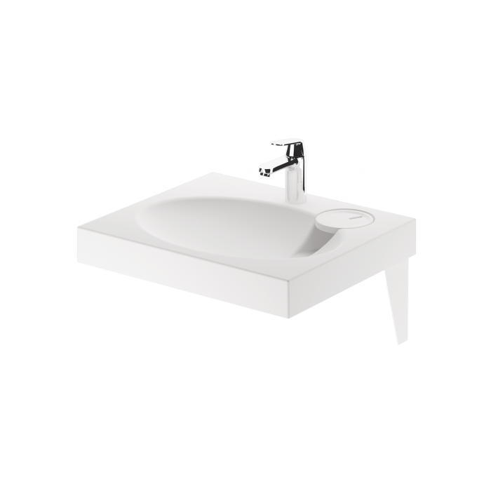 Умывальник из керамогранита PAA Claro Mini 60x60 см