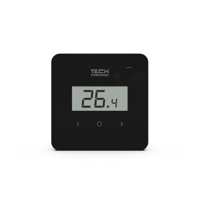 Bezvadu istabas termostati TECH EU-R-8b Plus, melni