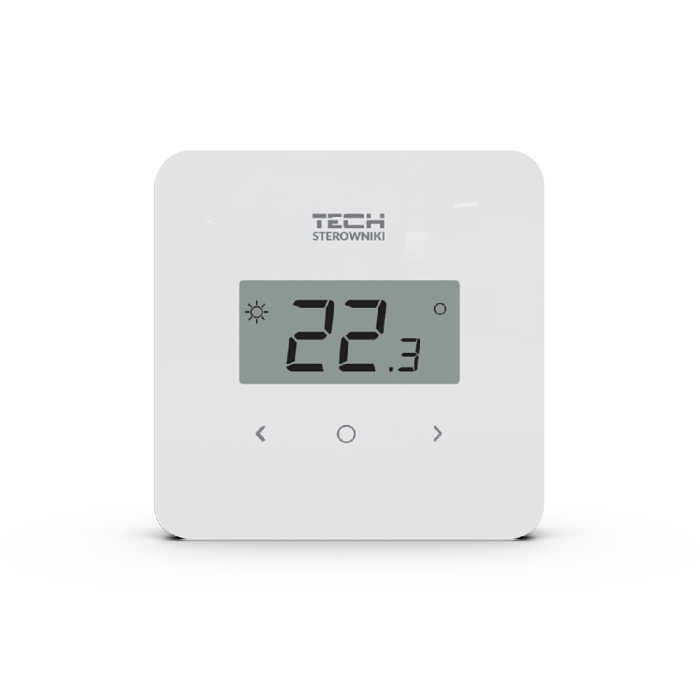 Wireless room thermostats TECH EU-R-8b Plus, white