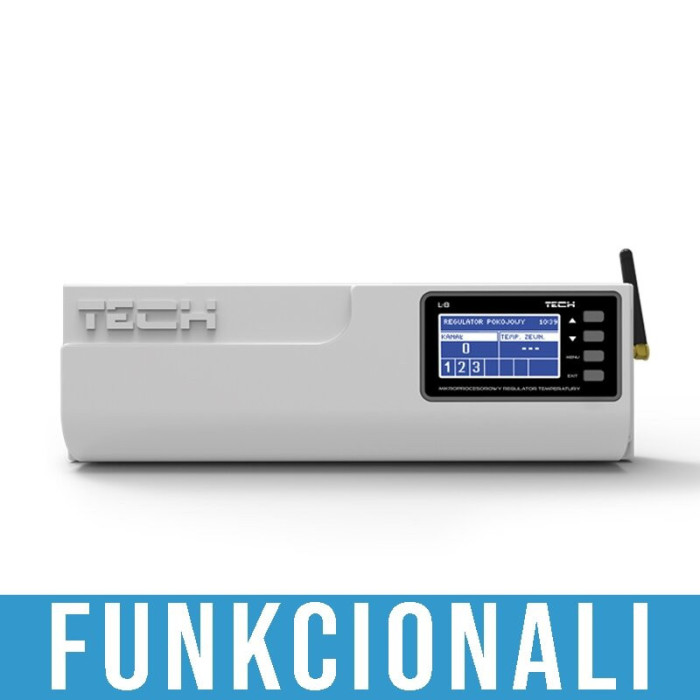 Belaidis valdiklis TECH EU-L-8 (iki 8 zonų)